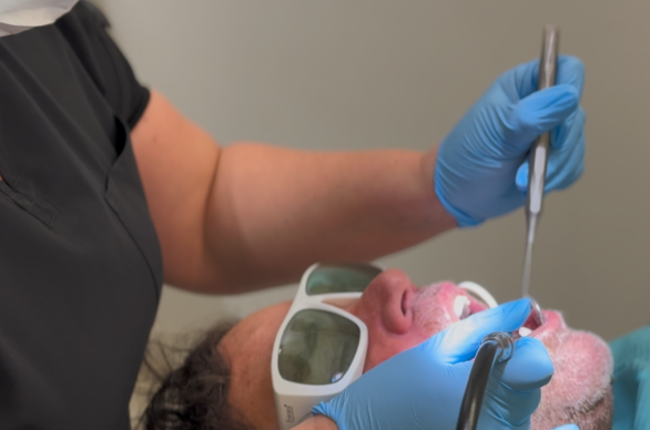 Cleaning at Tribeca Dental Studio
