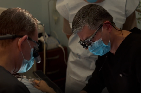 Guided dental implant surgery in NYC
