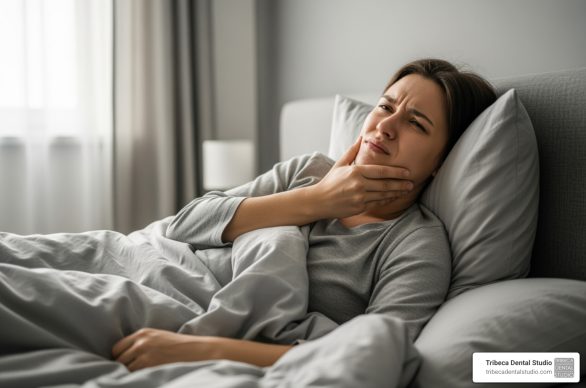 how can i stop clenching my jaw in my sleep