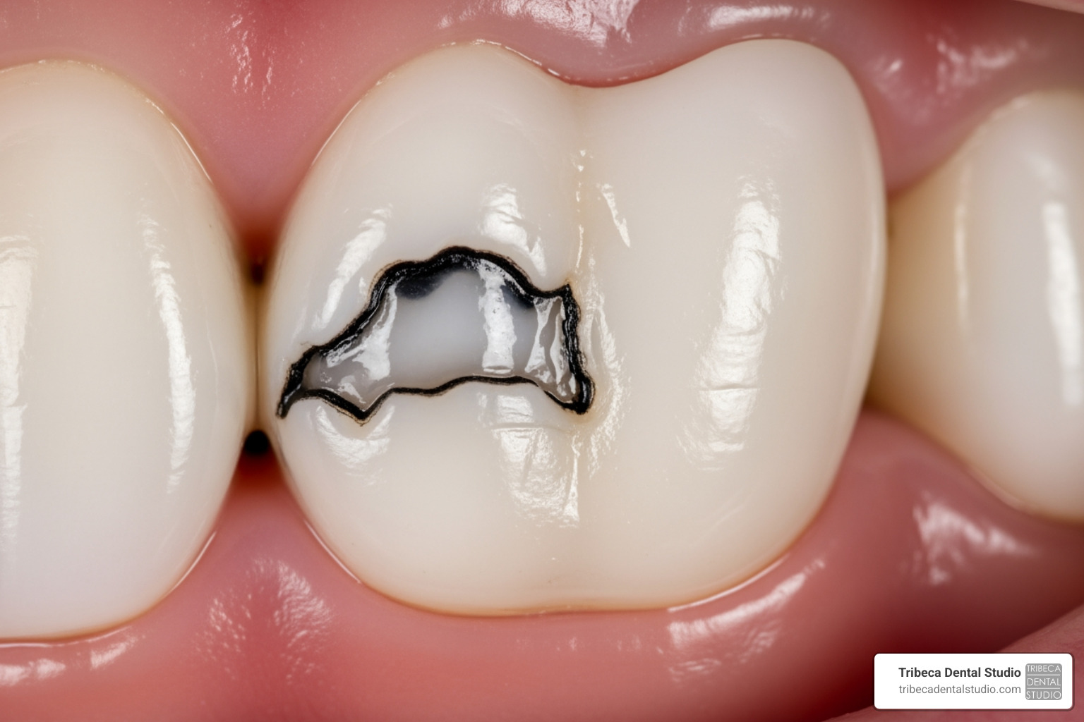 chipped tooth crown