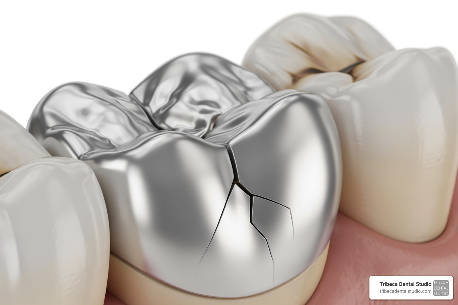 cracked filling repair